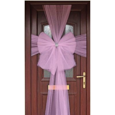 Eleganza Light Pink Door Bow