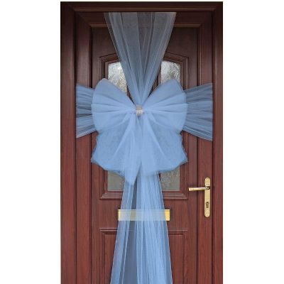 Eleganza Light Blue Door Bow