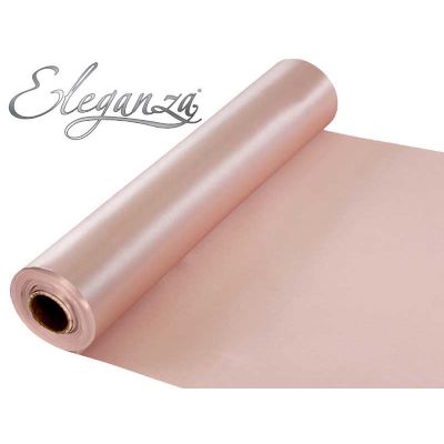 20m Rose Gold Eleganza Satin Fabric