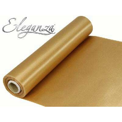 20m Gold Eleganza Satin Fabric