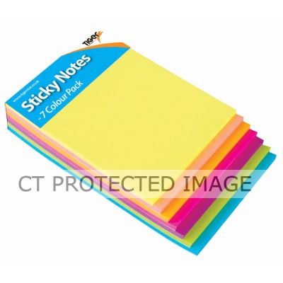7 Colour Sticky Notes Pad