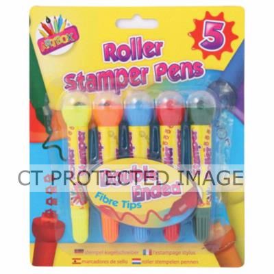  Roller Stamper Pens (pack quantity 5) 