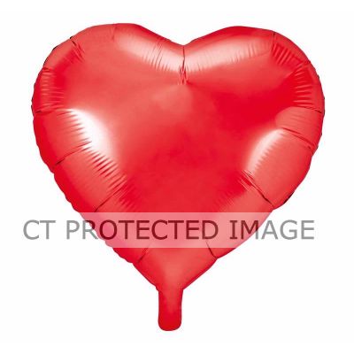 45cm Red Heart Foil Balloon Heart