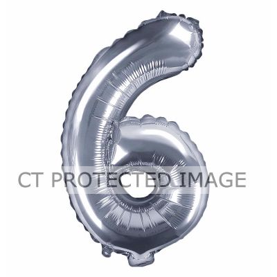35cm Silver Number 6 Air Fill Foil