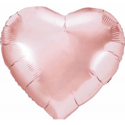 61cm Rose Gold Heart Foil Balloon
