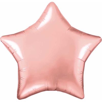 48cm Rose Gold Star Foil Balloon