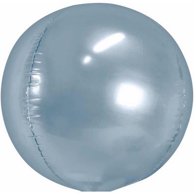 40cm Silver Ball Shape Foil Balloon