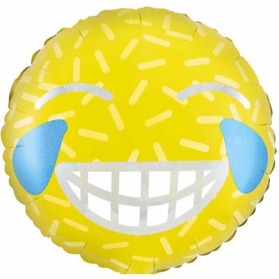 Emoji Smile Foil Balloon