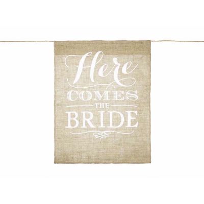 Here Comes The Bride Aisle Sign