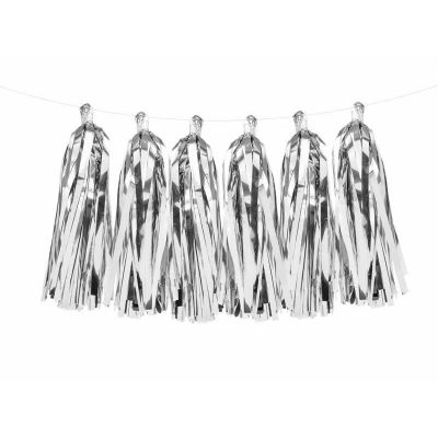 Silver Tassel Garland