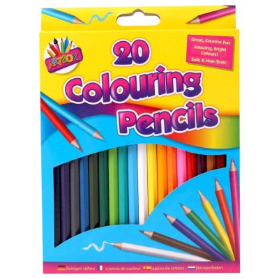 Full Size Colour Pencils (pack quantity 20)