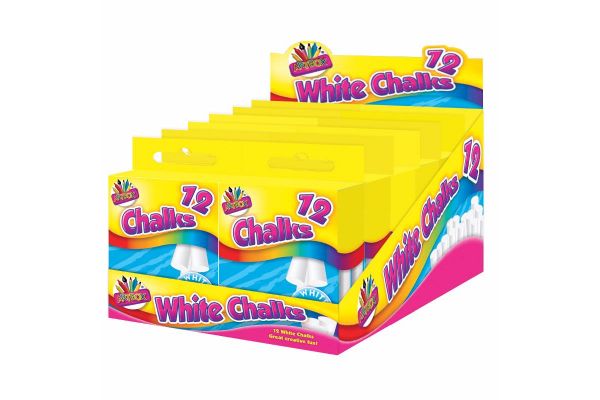  White Chalks (pack quantity 12) 