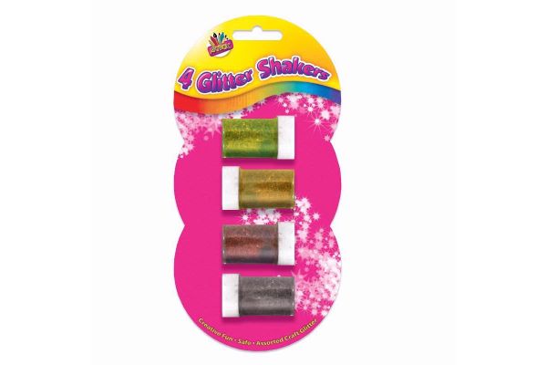  Glitter Shakers (pack quantity 4) 