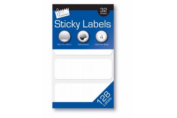 70x25mm Sticky Labels