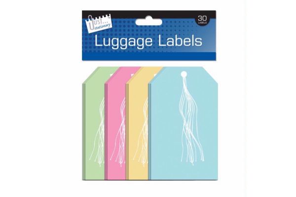  Luggage Labels (pack quantity 30) 