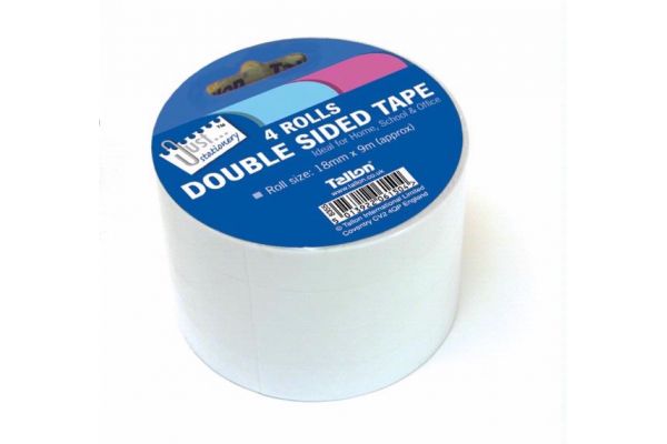  8m Double Sided Tape (pack quantity 4) 