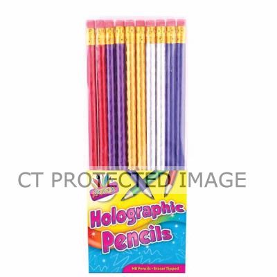  Holographic Hb Pencils (pack quantity 10) 