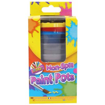  Non Spill Paint Pots (pack quantity 3) 