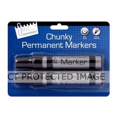  Jumbo Permanent Markers (pack quantity 2) 