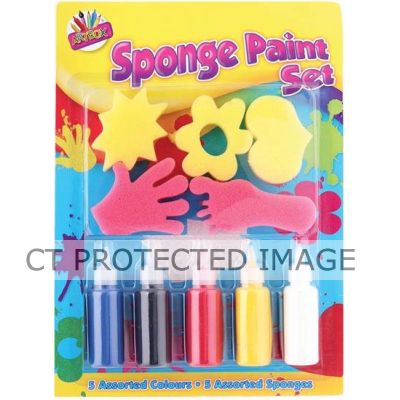 9pc Sponge Painting Set