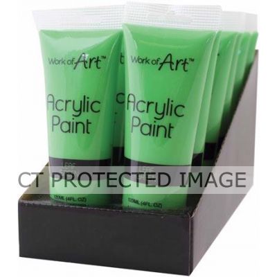 120ml Green Acrylic Paint