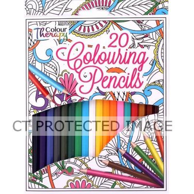  Full Size Colour Pencils Colour Therapy (pack quantity 20) 