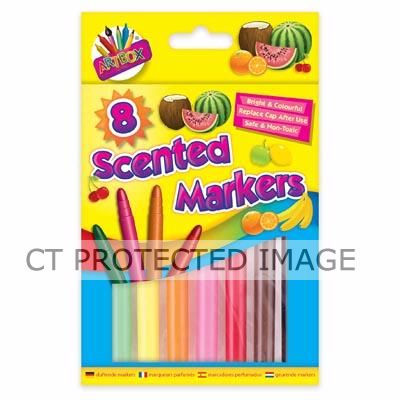  Scented Thick Jumbo Markers (pack quantity 8) 