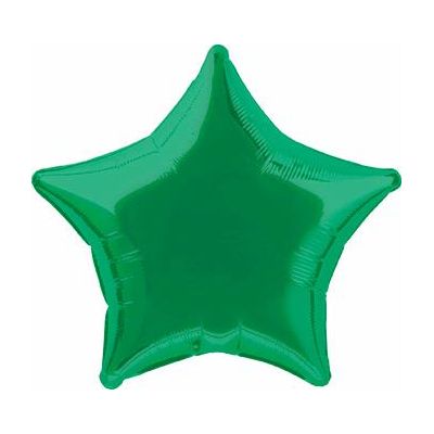 20 Inch Green Star Foil Balloon