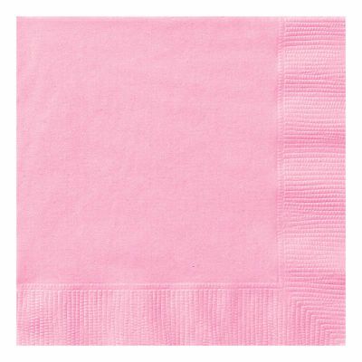  33cm Lovely Pink 33cm Napkins (pack quantity 20) 