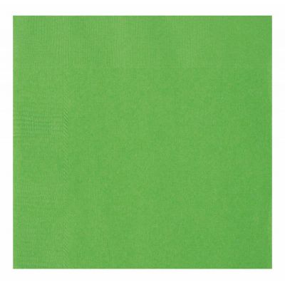  33cm Lime Green 33cm Napkins (pack quantity 50) 