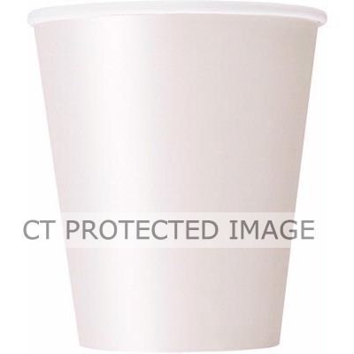  9oz Bright White Cups (pack quantity 14) 