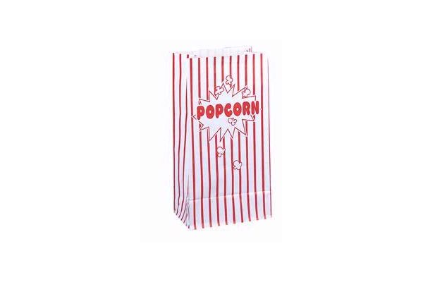Paper Popcorn Bags (pack quantity 10)