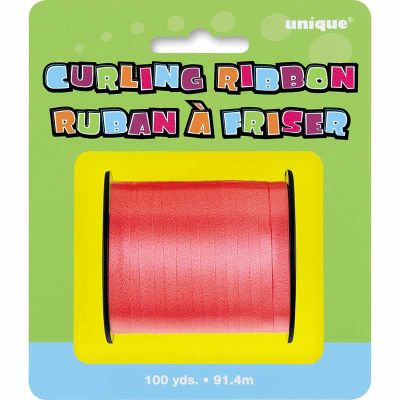 100yds Red Curling Ribbon