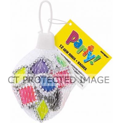  Gem Rings Net Bag (pack quantity 12) 