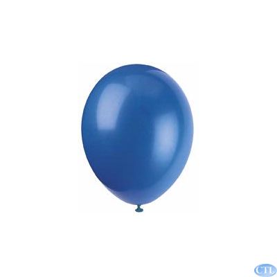  12 Inch Evening Blue Balloons (pack quantity 10) 