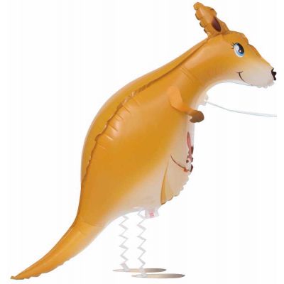 Kangaroo Walking Foil Balloon