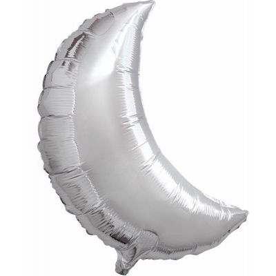 Outer Space Moon Shape Foil Balloon
