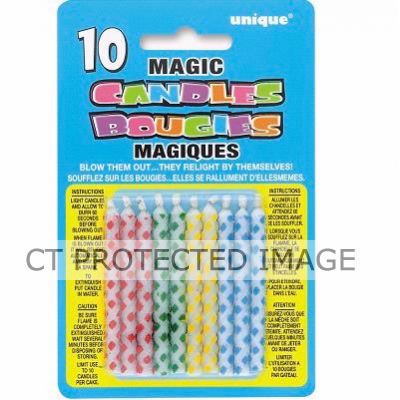  Diamond Dot Magic Candle (pack quantity 10) 