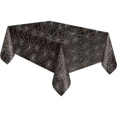 54x84 Inch Spider Web Tablecover