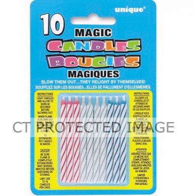  Magic Multi Candles (pack quantity 10) 