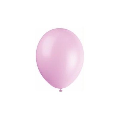  12 Inch Powder Pink Balloons (pack quantity 10) 