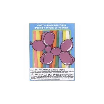  Twist And Shape Animal Balloons (pack quantity 25) 