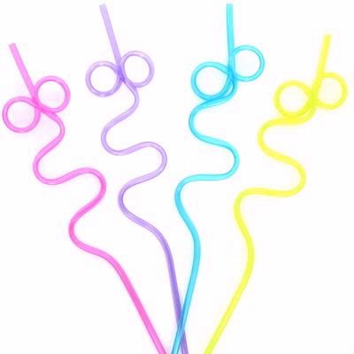  Squiggle Loop Straws (pack quantity 4) 