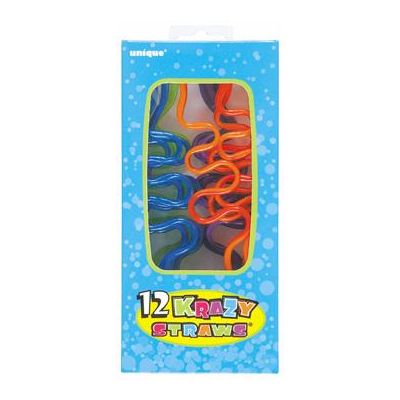  Crazy Straws (pack quantity 12) 