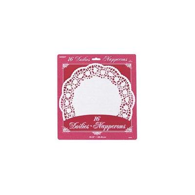  10.5 Inch White Doilies (pack quantity 16) 