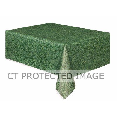 54x108 Inch Green Grass Tablecover