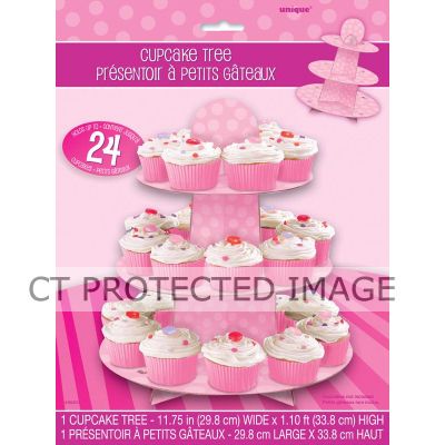 Pink Cupcake Stand