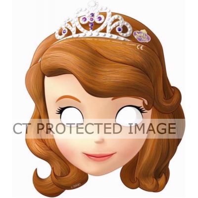  Sofia The First Die Cut Masks (pack quantity 6) 