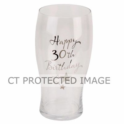 Juliana 30th Birthday Pint Glass