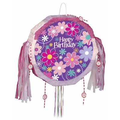 Birthday Bloosom Pull Pinata